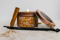 Load image into Gallery viewer, Pumpkin Spice Candle | 6oz Rose Gold Candle Tin | StyleHouse Design Studio