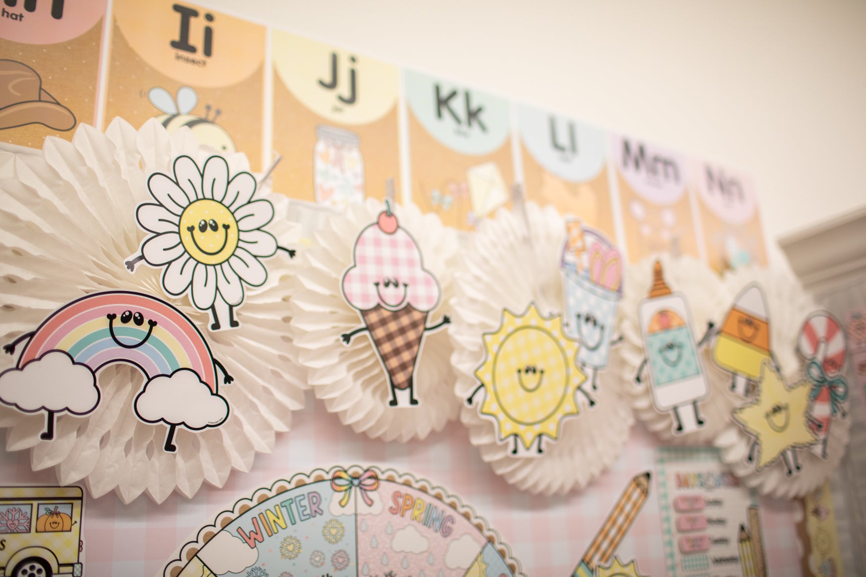Printable Seasonal Characters Cutouts | A Year In Pastel