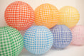 Load image into Gallery viewer, Gingham Lanterns 7 Pack | 90s Teacher