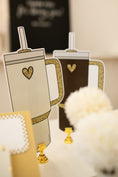 Load image into Gallery viewer, Neutral Mini Travel Cups Bulletin Board Cutouts