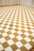 Load image into Gallery viewer, Brown and White Checkerboard Rug Neutral Classroom Rug