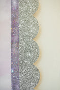 Load image into Gallery viewer, Last Dance Purple Sequin Bulletin Board Border