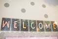 Load image into Gallery viewer, Shimmer Pop Welcome Bulletin Board Set