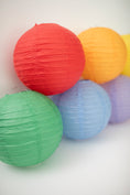 Load image into Gallery viewer, Bright Rainbow Lantern 7 Pack | School Days