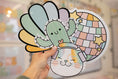 Load image into Gallery viewer, Pastel Disco Ball Bulletin Board Cutouts