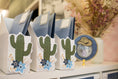 Load image into Gallery viewer, Printable Cactus Bulletin Board Cutouts