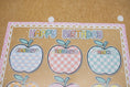 Load image into Gallery viewer, Gingham Apples Birthday Chart | A Year In Pastel