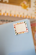 Load image into Gallery viewer, Vintage Striped Adhesive Labels | Storybook Circus
