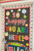 Load image into Gallery viewer, Printable So Happy You Are Here Door Decor | 90s Teacher