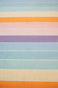 Load image into Gallery viewer, Pastel Rainbow Stripe Classroom Rug by Schoolgirl Style