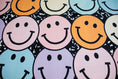 Load image into Gallery viewer, Composition Notebook with Pastel Smileys Classroom Rug by Schoolgirl Style
