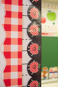 Load image into Gallery viewer, Retro Schoolhouse Apples Bulletin Board Border | 90s Teacher