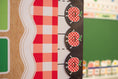 Load image into Gallery viewer, Retro Schoolhouse Apples Bulletin Board Border | 90s Teacher