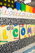 Load image into Gallery viewer, Oh Happy Day Bright Rainbow Bulletin Board Border | School Days