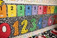 Load image into Gallery viewer, school days bright rainbow number cards and posters