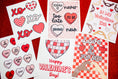 Load image into Gallery viewer, In My Valentine Era Mini Posters Set | Valentine's Day Classroom Decor UPRINT | Schoolgirl Style