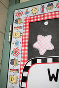 Load image into Gallery viewer, Printable Retro School Supply Friends Border | 90s Teacher