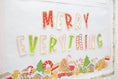 Load image into Gallery viewer, Merry Everything Christmas Digital Decor | Christmas Bulletin Board Set | UPRINT | Schoolgirl Style