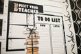 Load image into Gallery viewer, Printable Black and White Editable Teacher Forms | Books and Bows