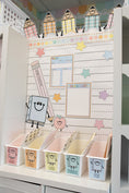Load image into Gallery viewer, Pastel Classroom Book Bins Set of 12 | Plastic Library Storage Organizer for Teachers