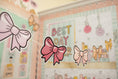 Load image into Gallery viewer, Boho Pastel Bows Printable Bulletin Board Cutouts | Pastel Pages