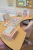 Load image into Gallery viewer, Teaching Is My Happy Place Desk Mat | A Year In Pastel