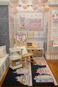 Load image into Gallery viewer, Bookshelf with Dots Classroom Rug by Schoolgirl Style