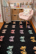 Load image into Gallery viewer, Pastel Bow Sit Spots Classroom Rug by Schoolgirl Style