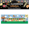 Load image into Gallery viewer, Printable Happy Fall Horizontal Walgreens Ready Kraft Style Banner | 90s Teacher