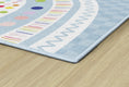 Load image into Gallery viewer, Over the Rainbow Classroom Rug by Schoolgirl Style