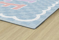 Load image into Gallery viewer, "Sprinkle Kindness" Checkerboard Classroom Rug by Schoolgirl Style