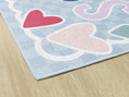 Load image into Gallery viewer, "Sprinkle Kindness" Checkerboard Classroom Rug by Schoolgirl Style