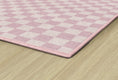 Load image into Gallery viewer, Pink Checkerboard Classroom Rug by Schoolgirl Style