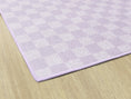 Load image into Gallery viewer, Lavender Checkerboard Classroom Rug by Schoolgirl Style