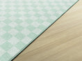 Load image into Gallery viewer, Mint Checkerboard Rug Classroom Rug by schoolgirl style
