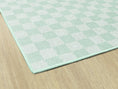 Load image into Gallery viewer, Mint Checkerboard Rug Classroom Rug by schoolgirl style