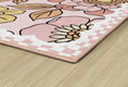 Load image into Gallery viewer, Retro Floral Classroom Rug by Schoolgirl Style