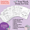 Load image into Gallery viewer, Printable Second Grade December Week 4 Resources