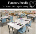 Load image into Gallery viewer, Table and Chair Bundle | Pretty In Pastel Furniture | Schoolgirl Style