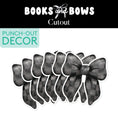 Load image into Gallery viewer, Black Bow Bulletin Board Cutout