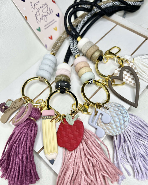 Cozy Collection Lanyard | Teacher Accessories | Hey, Teach! | Love Jenny Lanyards