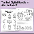 Load image into Gallery viewer, Big Book of September Second Grade Thematic Unit Bundle