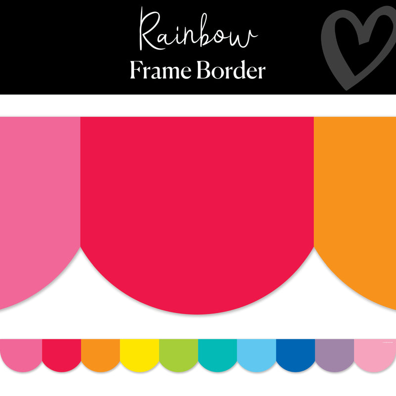Rainbow | Bulletin Board Borders | Schoolgirl Style