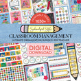 Load image into Gallery viewer, Printable Ultimate Classroom Management and Organization Bundle | 90s Teacher