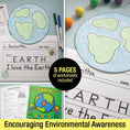 Load image into Gallery viewer, Printable April Build the Earth Craftivity and Read Aloud Mini Lesson