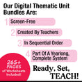 Load image into Gallery viewer, Printable Kindergarten April Thematic Unit Bundle