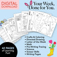 Load image into Gallery viewer, Printable Preschool April Week 3 Resources