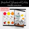 Load image into Gallery viewer, Printable Preschool Shapes and Colors Printable Activity Book