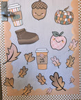 Load image into Gallery viewer, Fall Door Decor | Fall Bulletin Board Set | Sweater Weather | UPRINT | Schoolgirl Style