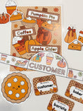 Load image into Gallery viewer, Printable November Dramatic Play Pumpkin Spice Cafe